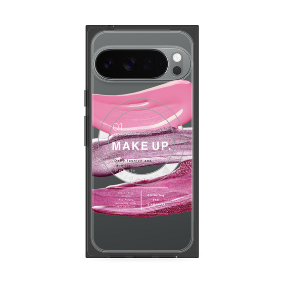 プレミアムスクエアケース with Pixelsnap［ Glossy-B ］