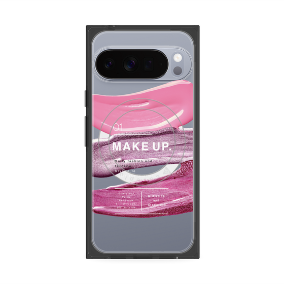 プレミアムスクエアケース with Pixelsnap［ Glossy-B ］