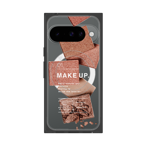 プレミアムスクエアケース with Pixelsnap［ Eye shadow-A ］