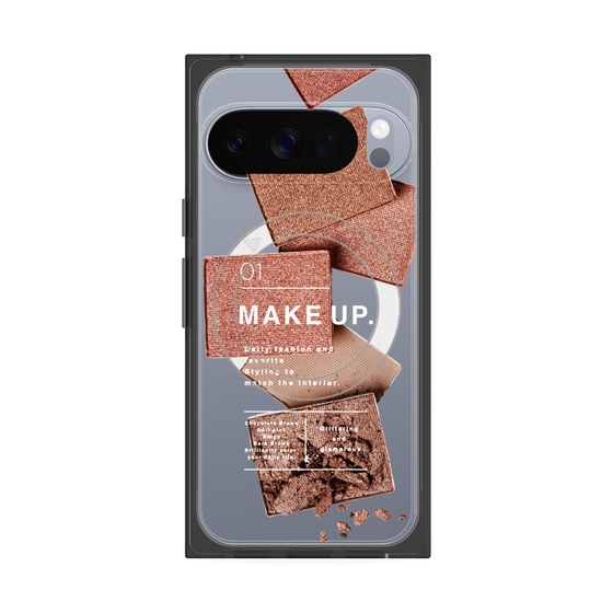 プレミアムスクエアケース with Pixelsnap［ Eye shadow-A ］