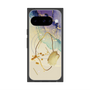 プレミアムスクエアケース with Pixelsnap［ Marble Nuance Painting Purple ］