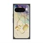 プレミアムスクエアケース with Pixelsnap［ Marble Nuance Painting Purple ］