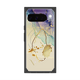 プレミアムスクエアケース with Pixelsnap［ Marble Nuance Painting Purple ］