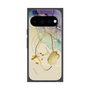 プレミアムスクエアケース with Pixelsnap［ Marble Nuance Painting Purple ］