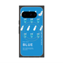 プレミアムスクエアケース with Pixelsnap［ BLUE-Ramune soda ］
