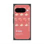 プレミアムスクエアケース with Pixelsnap［ PINK-Peach ］