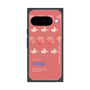 プレミアムスクエアケース with Pixelsnap［ PINK-Peach ］