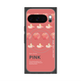 プレミアムスクエアケース with Pixelsnap［ PINK-Peach ］