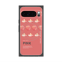 プレミアムスクエアケース with Pixelsnap［ PINK-Peach ］