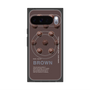 プレミアムスクエアケース with Pixelsnap［ BROWN-Chocolate ］
