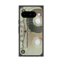 プレミアムスクエアケース with Pixelsnap［ RETORO CASSETTE TAPE - Skeleton Red ］