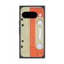 プレミアムスクエアケース with Pixelsnap［ RETORO CASSETTE TAPE - Opacity White ］