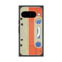プレミアムスクエアケース with Pixelsnap［ RETORO CASSETTE TAPE - Opacity White ］