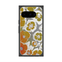 プレミアムスクエアケース with Pixelsnap［ y2k(Year2000) - Flower - Yellow Gray ］