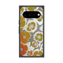 プレミアムスクエアケース with Pixelsnap［ y2k(Year2000) - Flower - Yellow Gray ］