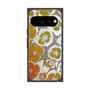 プレミアムスクエアケース with Pixelsnap［ y2k(Year2000) - Flower - Yellow Gray ］