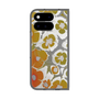 プレミアムスクエアケース with Pixelsnap［ y2k(Year2000) - Flower - Yellow Gray ］