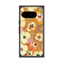 プレミアムスクエアケース with Pixelsnap［ y2k(Year2000) - Flower - Orange Pink ］