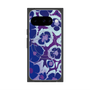 プレミアムスクエアケース with Pixelsnap［ y2k(Year2000) - Flower - Rich Purple ］