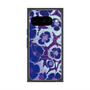 プレミアムスクエアケース with Pixelsnap［ y2k(Year2000) - Flower - Rich Purple ］