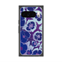 プレミアムスクエアケース with Pixelsnap［ y2k(Year2000) - Flower - Rich Purple ］