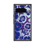 プレミアムスクエアケース with Pixelsnap［ y2k(Year2000) - Flower - Rich Purple ］