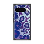 プレミアムスクエアケース with Pixelsnap［ y2k(Year2000) - Flower - Rich Purple ］