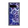 プレミアムスクエアケース with Pixelsnap［ y2k(Year2000) - Flower - Rich Purple ］