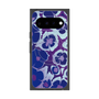 プレミアムスクエアケース with Pixelsnap［ y2k(Year2000) - Flower - Rich Purple ］