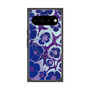 プレミアムスクエアケース with Pixelsnap［ y2k(Year2000) - Flower - Rich Purple ］