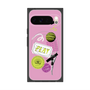 プレミアムスクエアケース with Pixelsnap［ Playful sticker - Dusty Pink ］