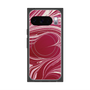 プレミアムスクエアケース with Pixelsnap［ y2k(Year2000) - Heart - Vivid Pink ］