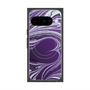 プレミアムスクエアケース with Pixelsnap［ y2k(Year2000) - Heart - Rich Purple ］