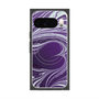 プレミアムスクエアケース with Pixelsnap［ y2k(Year2000) - Heart - Rich Purple ］