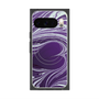 プレミアムスクエアケース with Pixelsnap［ y2k(Year2000) - Heart - Rich Purple ］