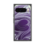 プレミアムスクエアケース with Pixelsnap［ y2k(Year2000) - Heart - Rich Purple ］
