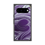 プレミアムスクエアケース with Pixelsnap［ y2k(Year2000) - Heart - Rich Purple ］