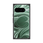 プレミアムスクエアケース with Pixelsnap［ y2k(Year2000) - Heart - Full Green ］