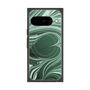 プレミアムスクエアケース with Pixelsnap［ y2k(Year2000) - Heart - Full Green ］