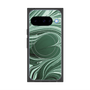 プレミアムスクエアケース with Pixelsnap［ y2k(Year2000) - Heart - Full Green ］