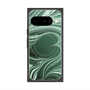 プレミアムスクエアケース with Pixelsnap［ y2k(Year2000) - Heart - Full Green ］