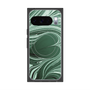 プレミアムスクエアケース with Pixelsnap［ y2k(Year2000) - Heart - Full Green ］