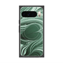 プレミアムスクエアケース with Pixelsnap［ y2k(Year2000) - Heart - Full Green ］