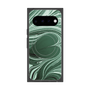 プレミアムスクエアケース with Pixelsnap［ y2k(Year2000) - Heart - Full Green ］