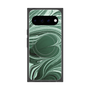 プレミアムスクエアケース with Pixelsnap［ y2k(Year2000) - Heart - Full Green ］
