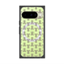 プレミアムスクエアケース with Pixelsnap［ LANVIN en Bleu - Monogram - Black ］