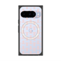 プレミアムスクエアケース with Pixelsnap［ LANVIN en Bleu - Monogram - Pink ］
