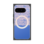 プレミアムスクエアケース with Pixelsnap［ LANVIN en Bleu - Lace - Pink ］