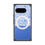 プレミアムスクエアケース with Pixelsnap［ LANVIN en Bleu - Lace - White ］