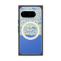 プレミアムスクエアケース with Pixelsnap［ LANVIN en Bleu - Lace - Yellow ］